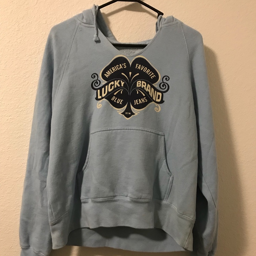 lucky brand sweat shirt